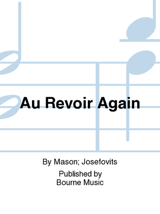 Book cover for Au Revoir Again