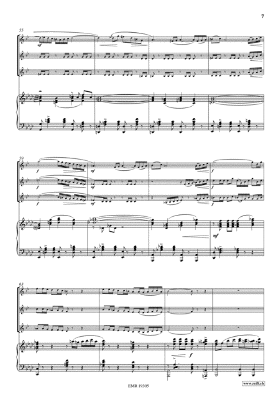 Flamme & Co Flamme & Co Trumpet Trio scores gallery preview page 8