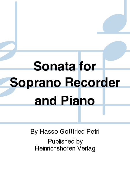 Sonata for Soprano Recorder and Piano