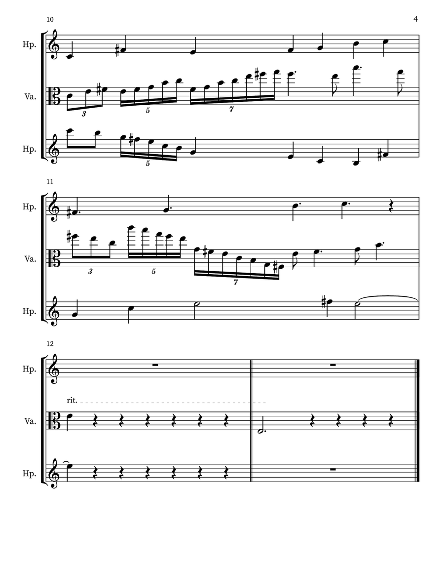 Children's Musing 26 Small Ensemble scores gallery preview page 4