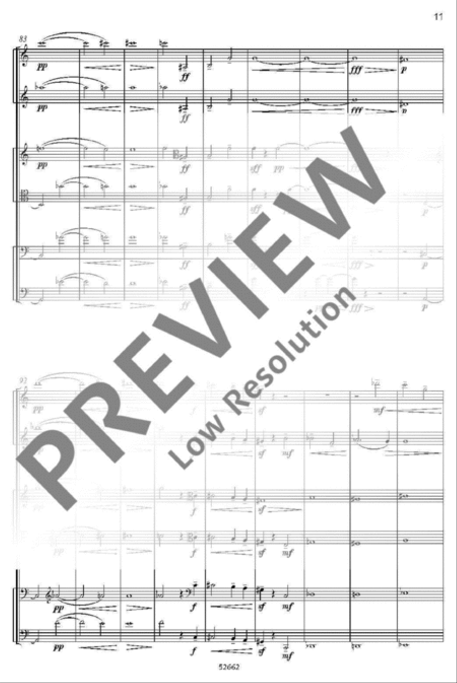 Adagietto Chamber Music scores gallery preview page 8