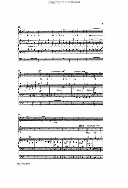 Missa Brevis for SATB Choir and Organ image number null