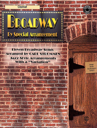 Book cover for Broadway By Special Arrangement - Clarinet Part/CD