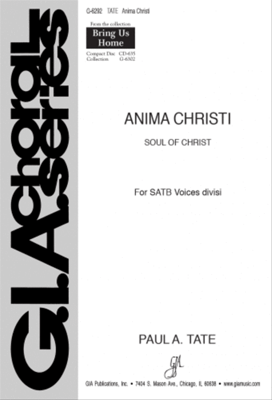 Anima Christi Divisi scores gallery preview page 1