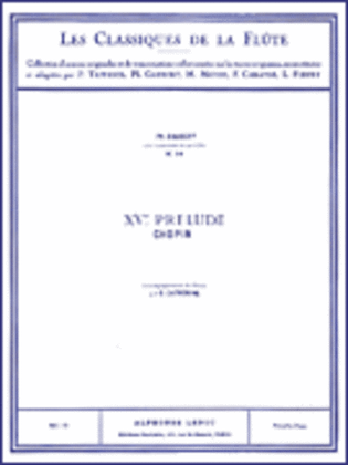 Book cover for Prelude No. 15, Op. 28 in D Flat Major - Classiques No. 10