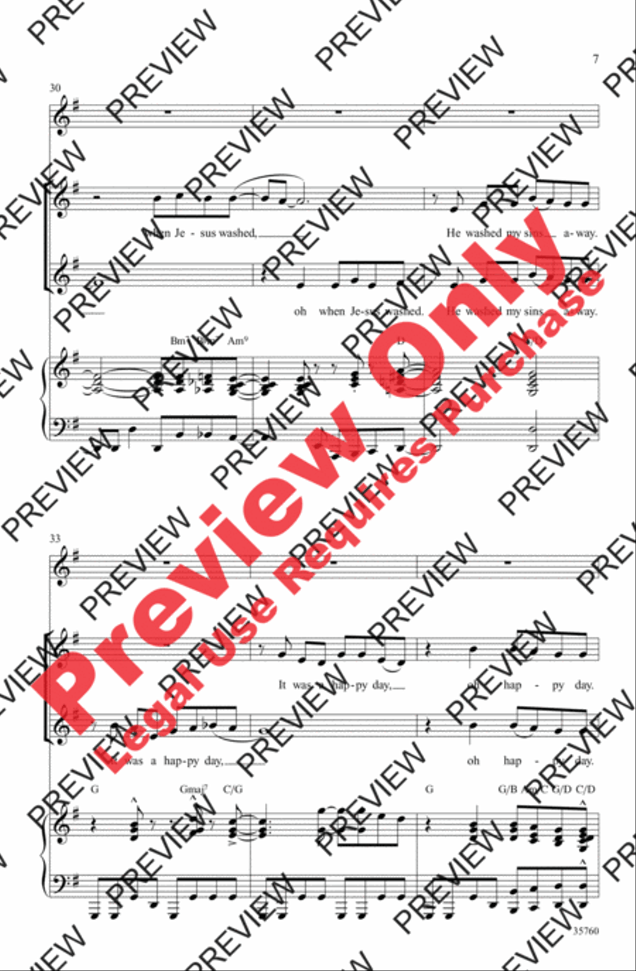 Oh Happy Day 2-Part scores gallery preview page 26