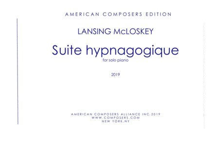 [McLoskey] Suite Hypnagogique