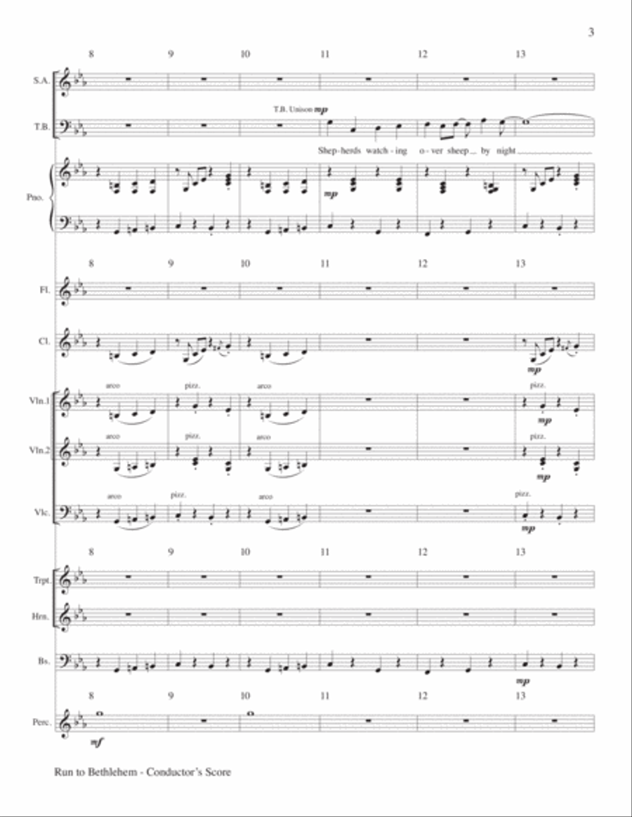Run to Bethlehem Run to Bethlehem Orchestra scores gallery preview page 3