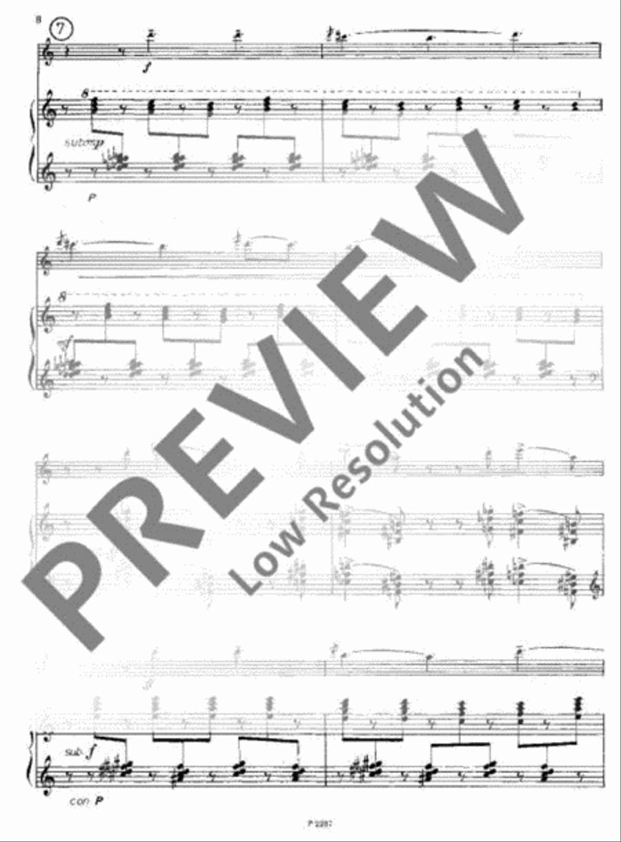 Suita Suita Clarinet Solo scores gallery preview page 9
