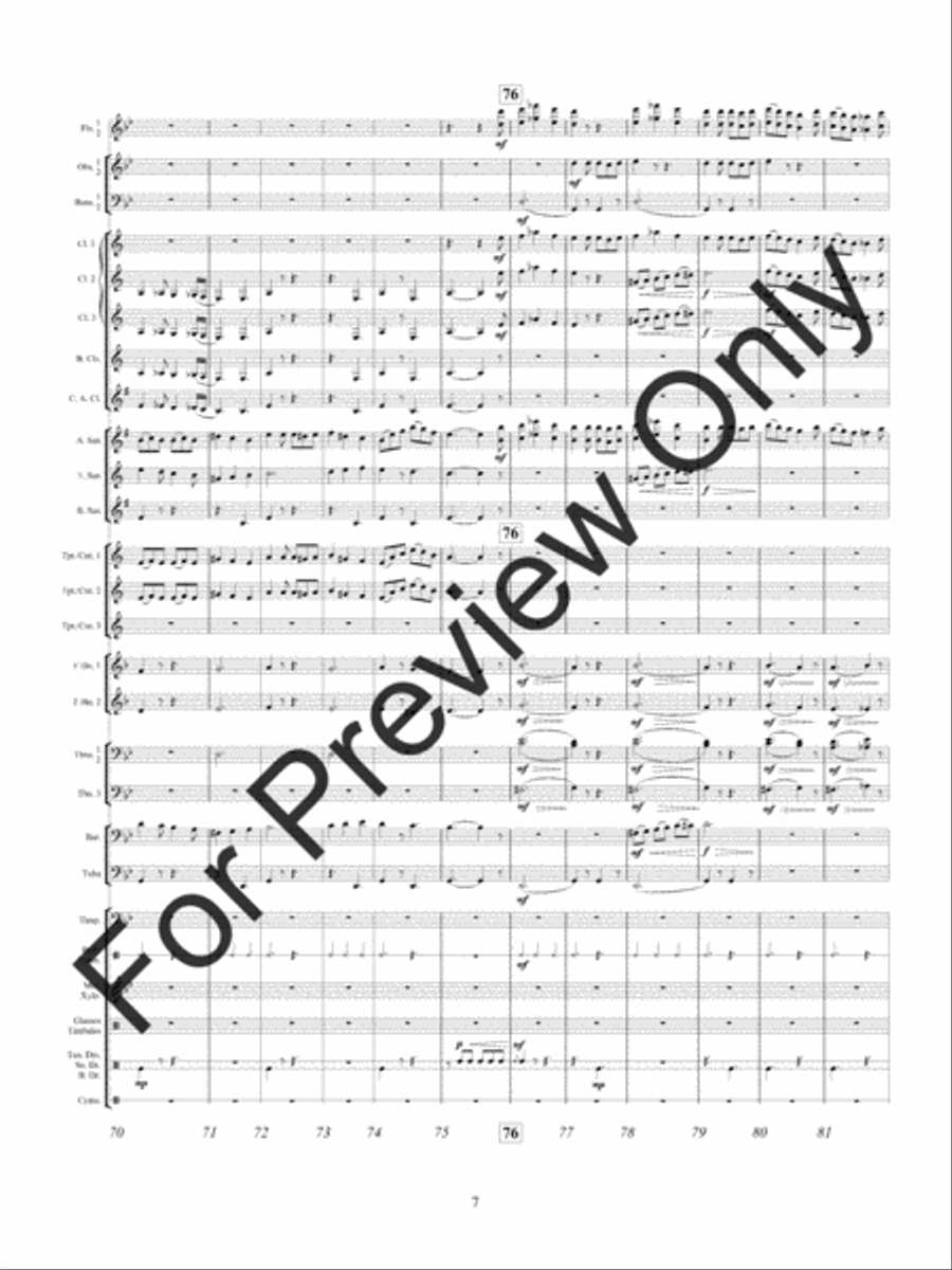 Twilight Dances (Score) Twilight Dances (Score) Concert Band scores gallery preview page 10