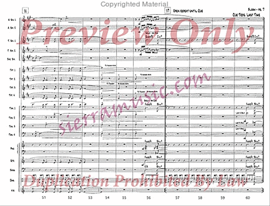Bloom Jazz Ensemble scores gallery preview page 8