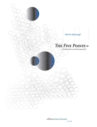 The five points, for clarinet and string quartet (2012)