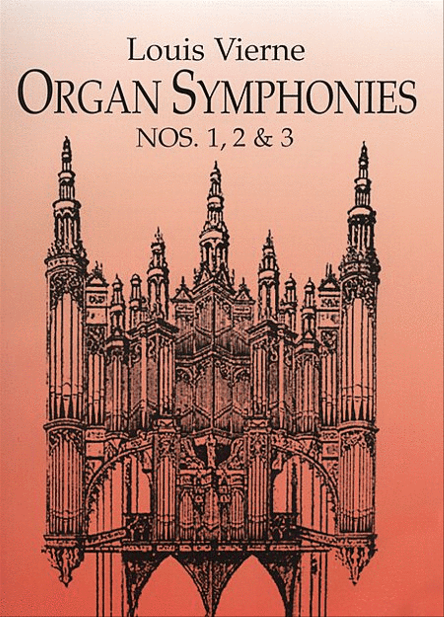Organ Symphonies Nos. 1, 2 & 3 Organ scores gallery preview page 1