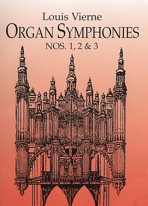 Book cover for Organ Symphonies Nos. 1, 2 & 3