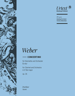 Concertino in E flat major Op. 26