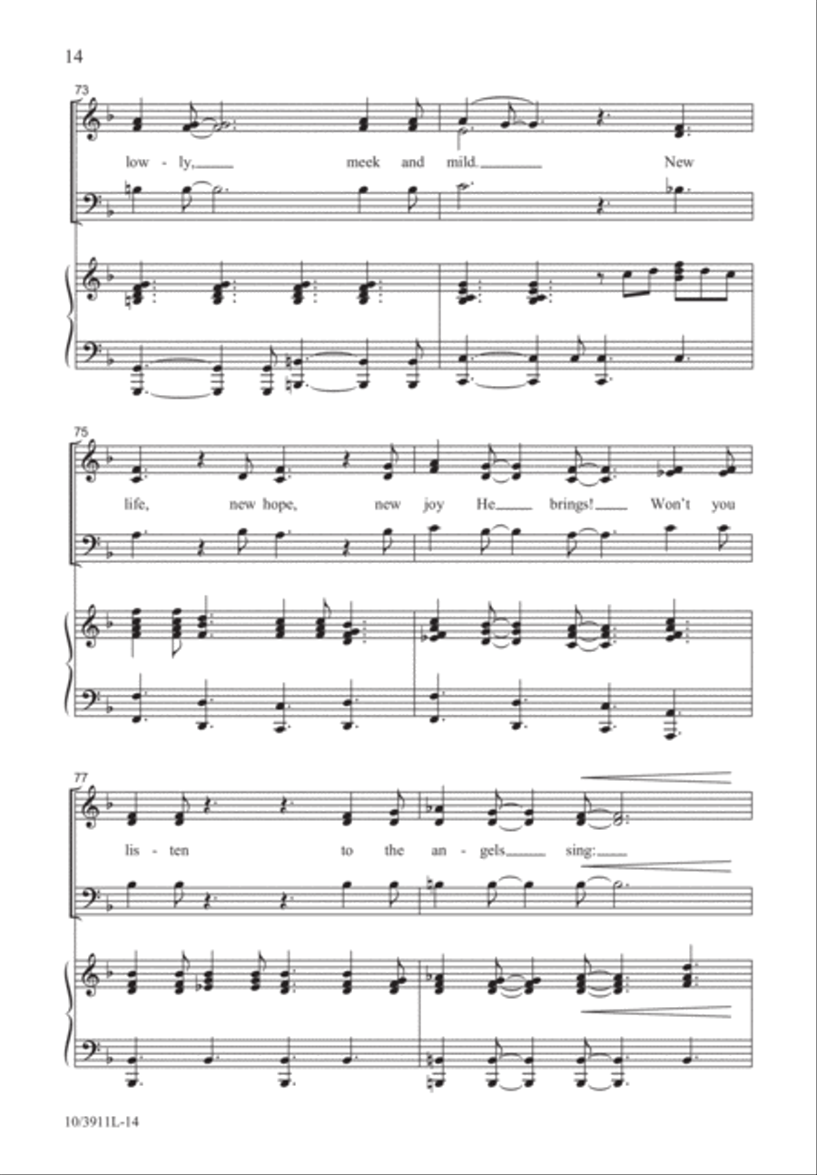 What a Wonderful Child What a Wonderful Child 3-Part scores gallery preview page 14