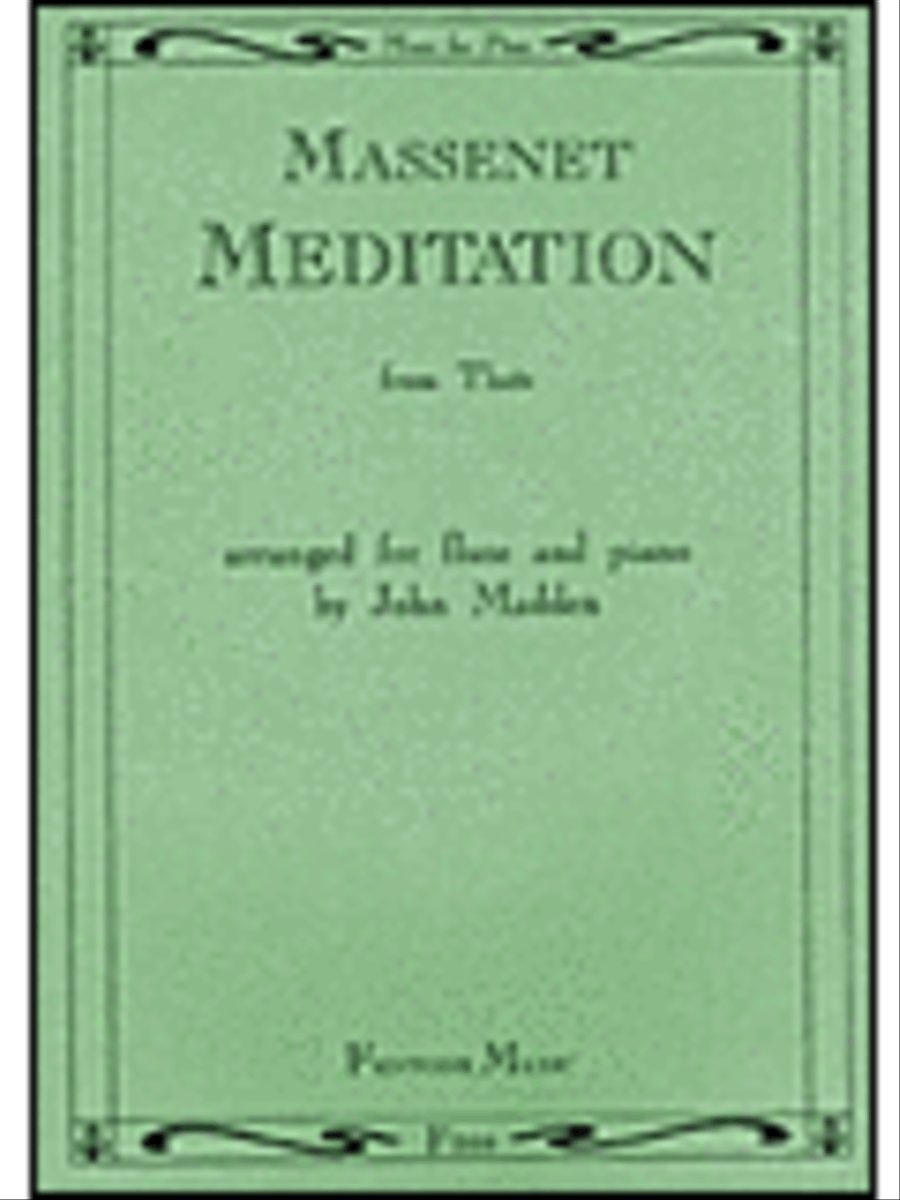 Meditation from Thais Meditation from Thais Flute Solo scores gallery preview page 1