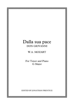 Book cover for Dalla sua pace - Don Giovanni (G Major)