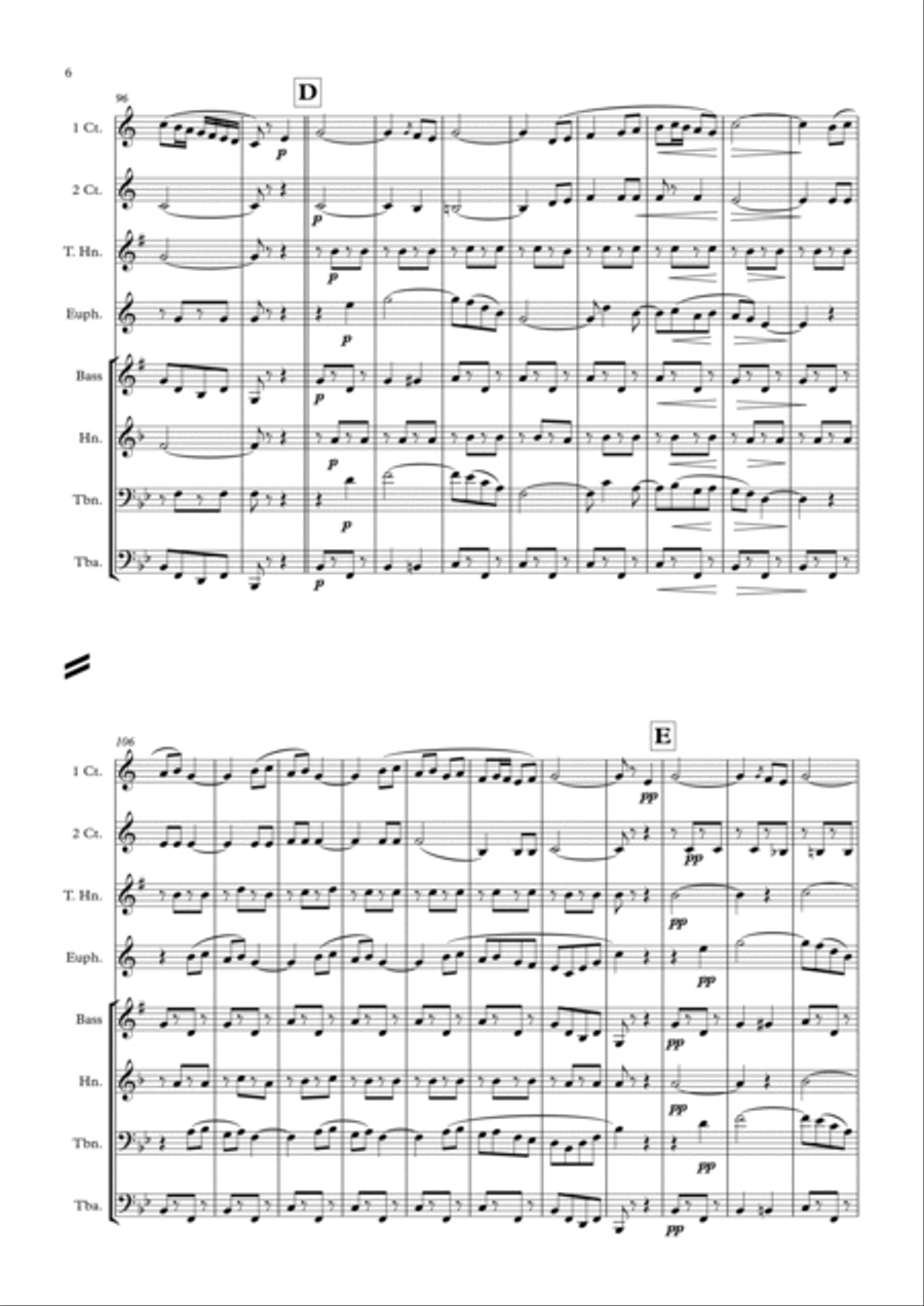 Amparito Roca Amparito Roca Euphonium scores gallery preview page 6