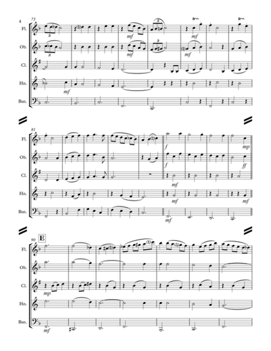 Irish Folksong Suite (for Woodwind Quintet) image number null