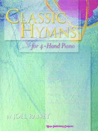 Book cover for Classic Hymns for 4-Hand Piano, Vol. 1-Digital Download
