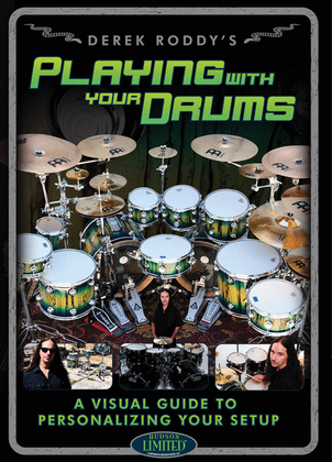 Book cover for Derek Roddy's Playing with Your Drums
