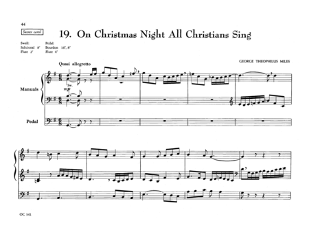 The Parish Organist, Part 05 (Advent, Christmas)
