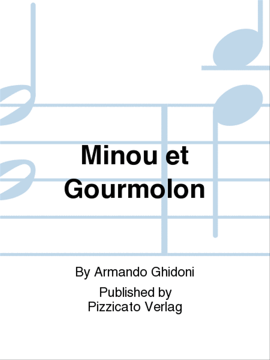 Minou et Gourmolon Score scores gallery preview page 1
