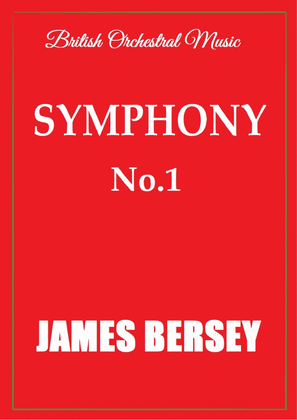 Symphony No.1 - full orchestral score