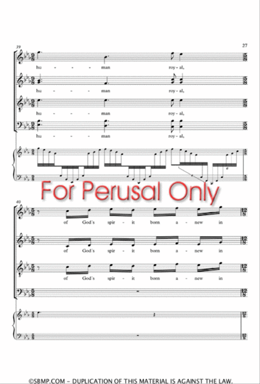 The Christmas Alleluias - SATB divisi Choral Book Divisi scores gallery preview page 27