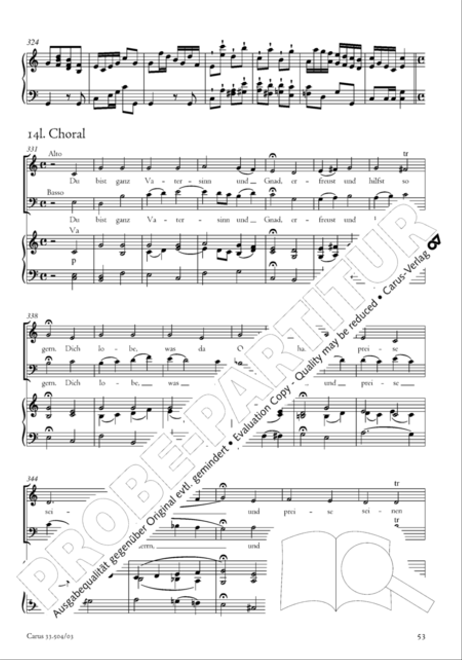 Dank-Hymne der Freundschaft 4-Part scores gallery preview page 54