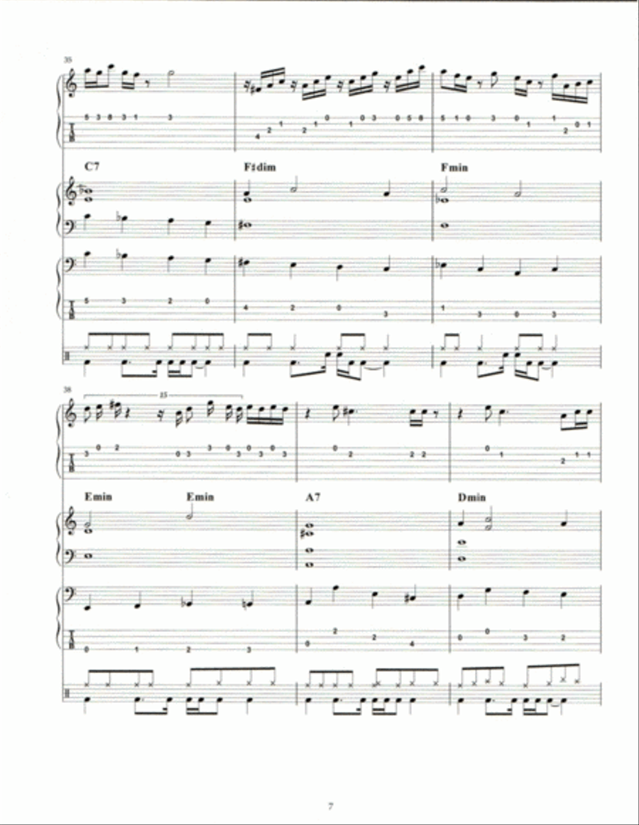 CABRET Clarinet Solo scores gallery preview page 4