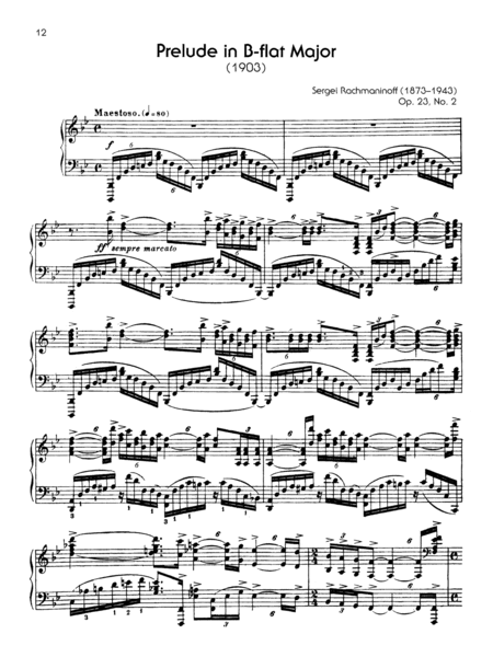 The Piano Works of Rachmaninoff, Volume 1 image number null