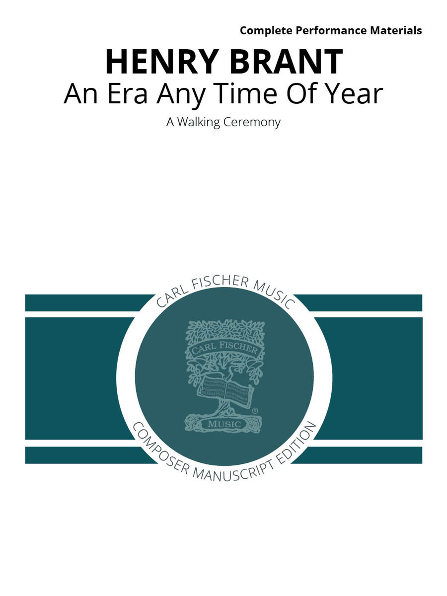 An Era Any Time Of Year Baritone Voice scores gallery preview page 1