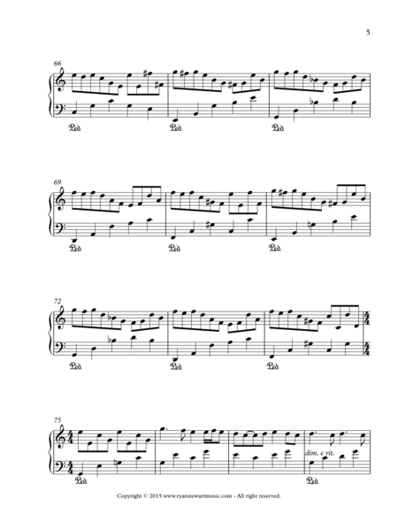 Reflections (Solo Piano) Piano Solo - Digital Sheet Music