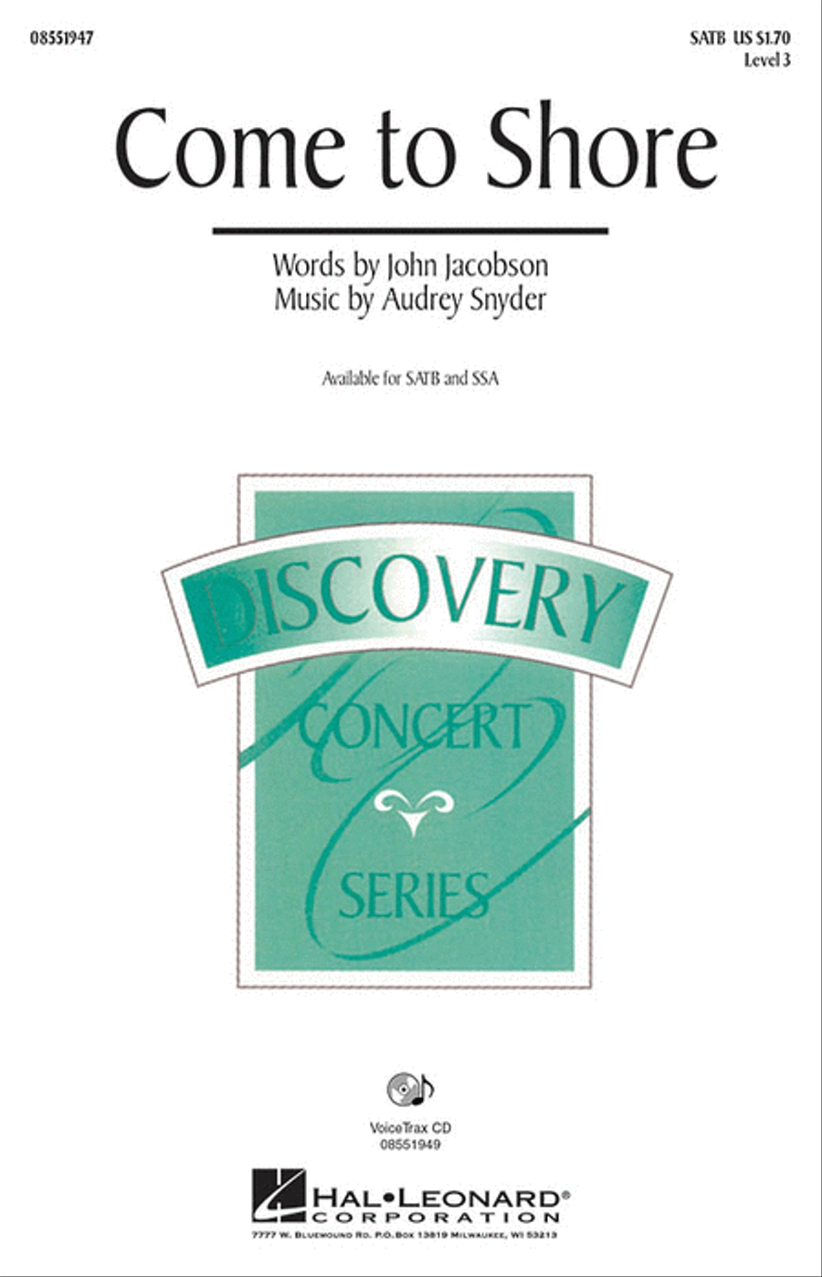 Come to Shore 4-Part scores gallery preview page 1