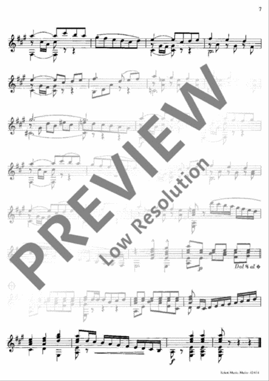 Aires de la Mancha Aires de la Mancha Classical Guitar scores gallery preview page 10