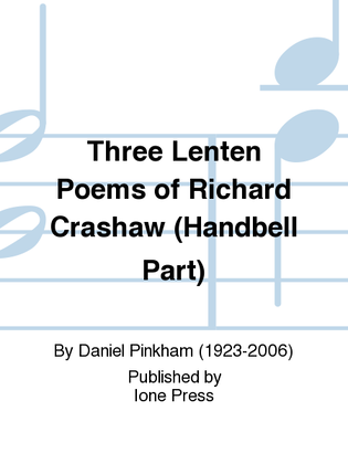 Three Lenten Poems of Richard Crashaw (Handbell Parts)