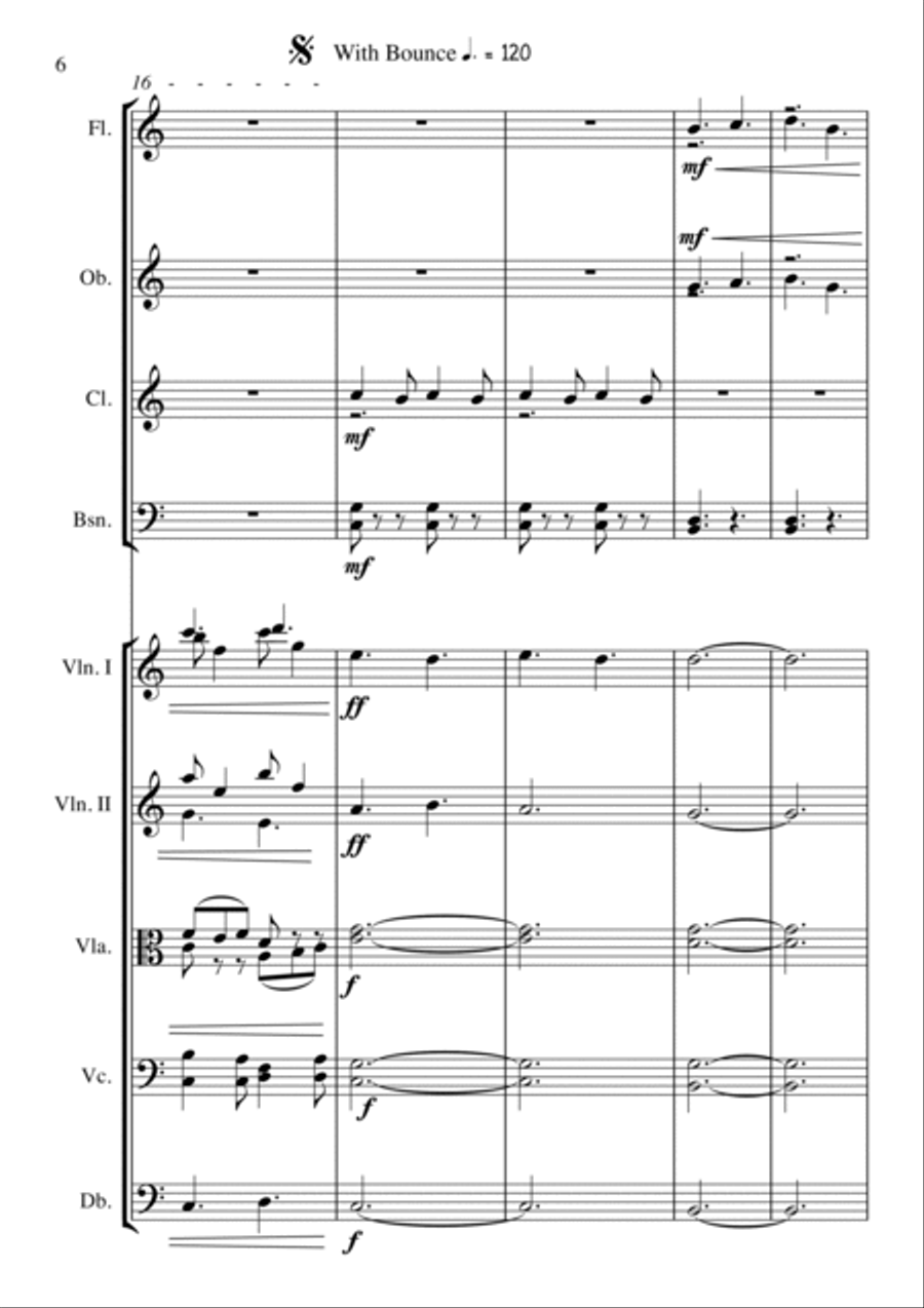 Balloon Ride Chamber Orchestra scores gallery preview page 6