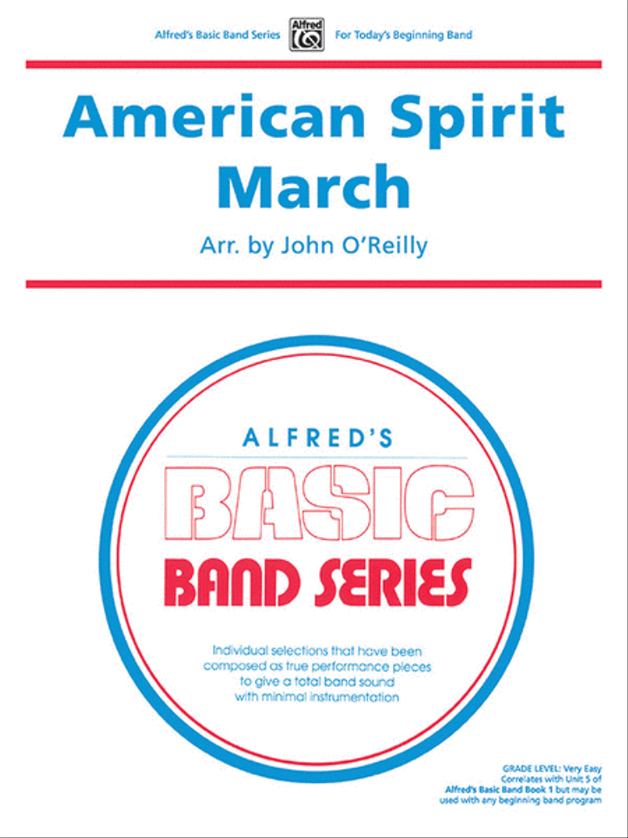 American Spirit March American Spirit March Concert Band scores gallery preview page 1