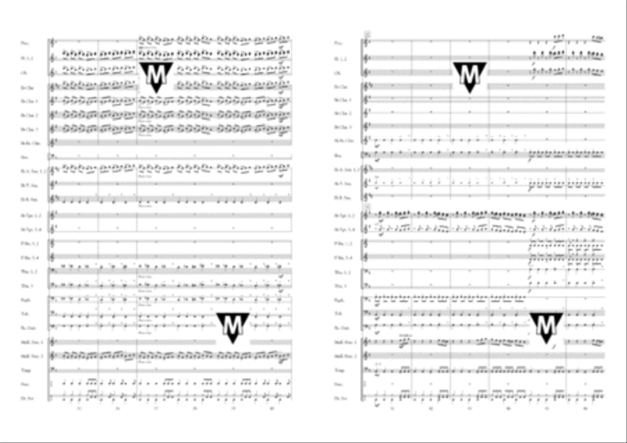 Blue Rondo a la Turk Concert Band scores gallery preview page 5