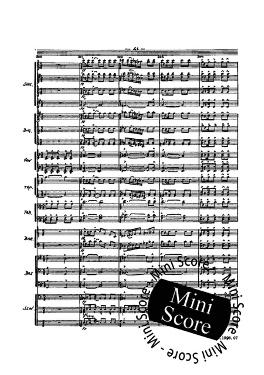 Concertante Muziek Concert Band scores gallery preview page 45