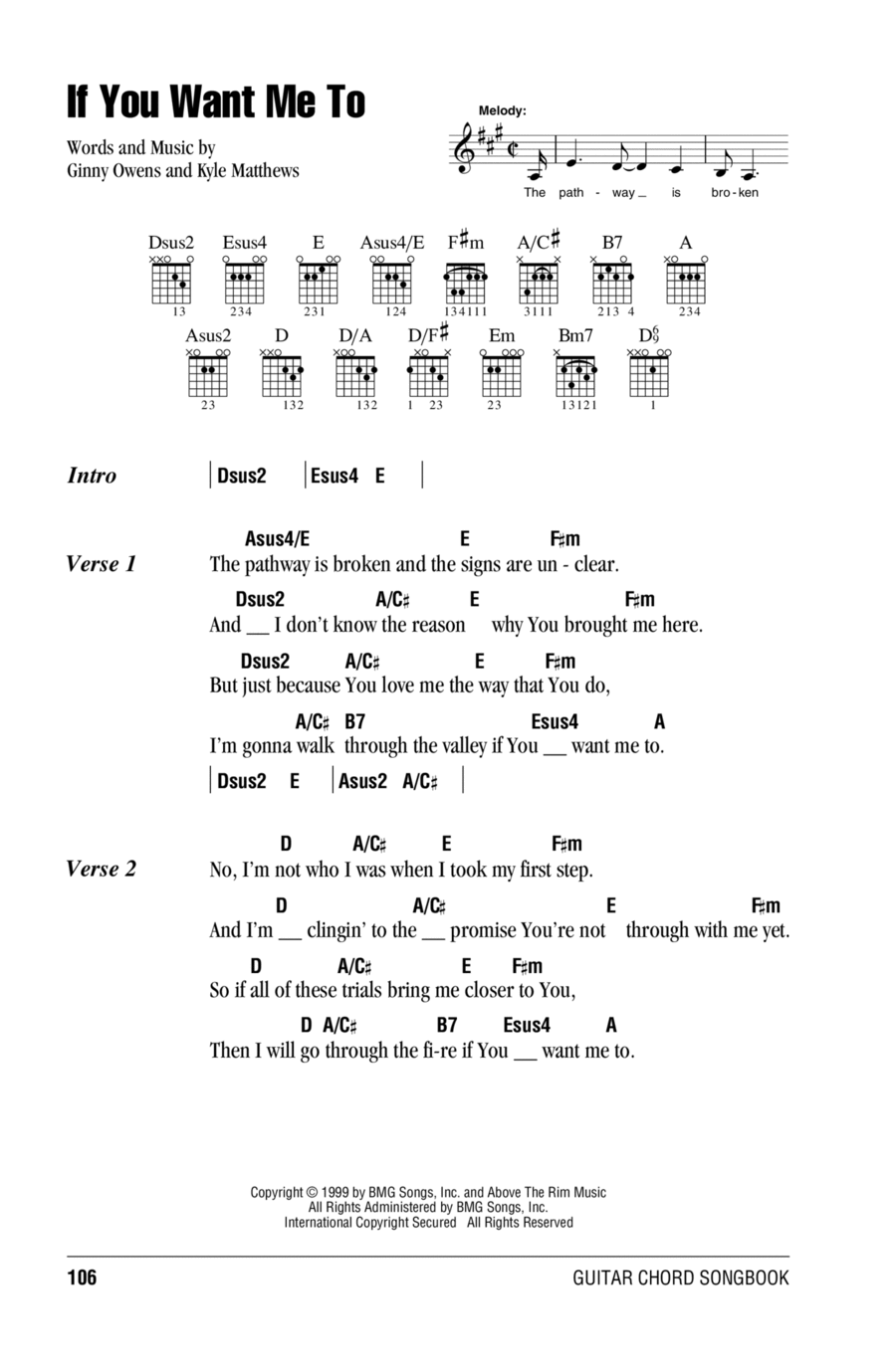 If You Want Me To If You Want Me To Acoustic Guitar scores gallery preview page 1