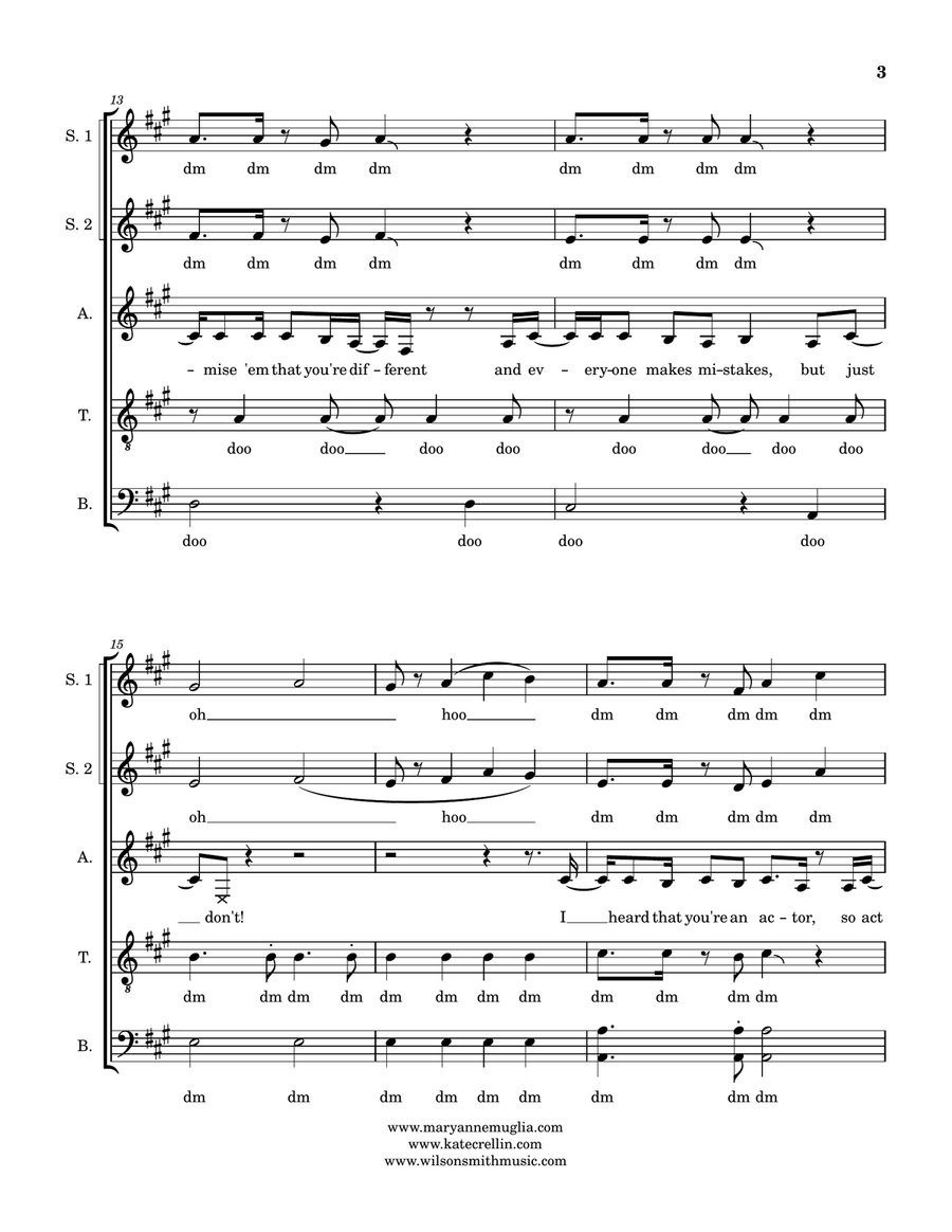 Please Please Please 4-Part scores gallery preview page 3