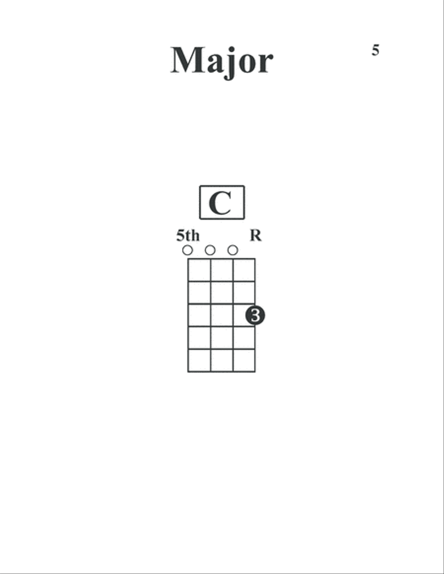 Uke Chords Made Easy, Large Print Edition Ukulele scores gallery preview page 6