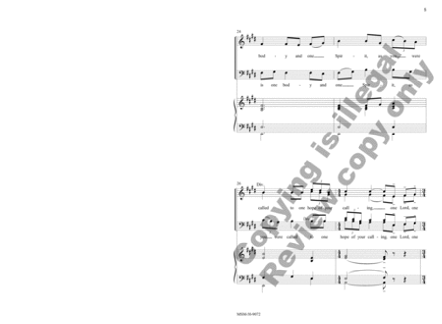 How Very Good and Pleasant 4-Part scores gallery preview page 6
