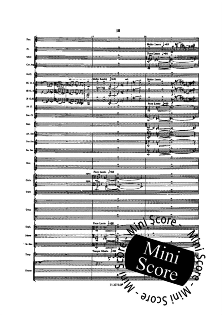 Atmospheres Concert Band scores gallery preview page 14