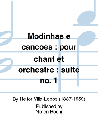 Book cover for Modinhas e cancoes
