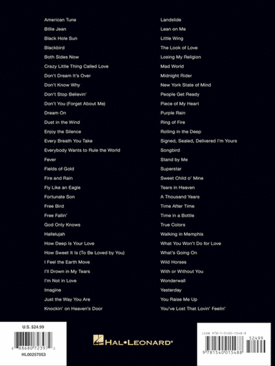 The New Standards Piano, Vocal, Guitar scores gallery preview page 7