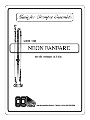 Book cover for Neon Fanfare